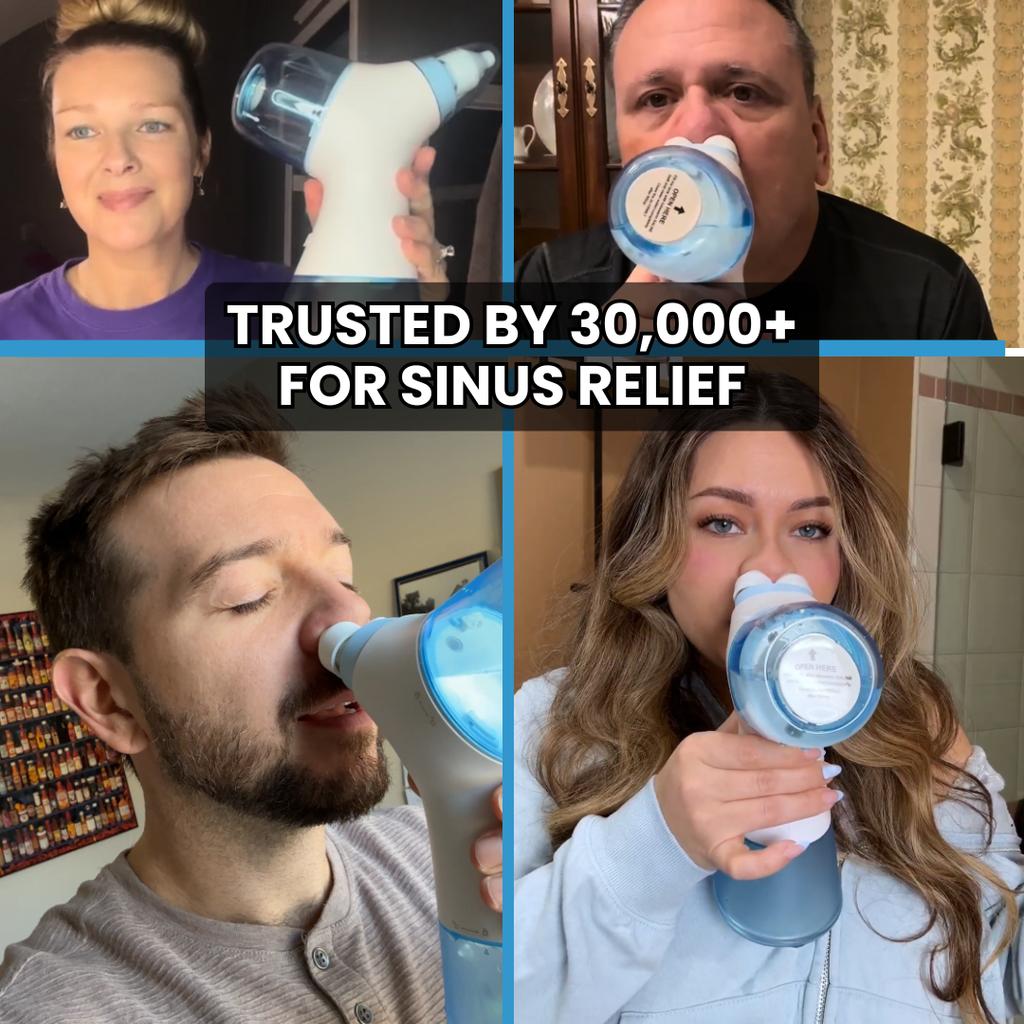 ClearBreathe Dual-Action Nasal Cleaner — Rinse & Gentle Suction