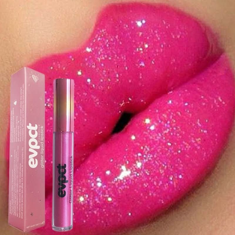 Aurora Lip Wasserfester Glitzer-Lippenstift — Strahlender, lang anhaltender Glanz