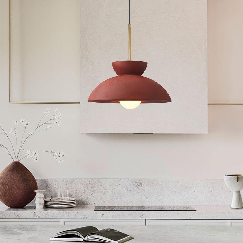Svart och guld modern pendellampa för matsal | livraina