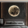 Lampe lunaire LunaGlow — Surface lunaire réaliste, lumière apaisante