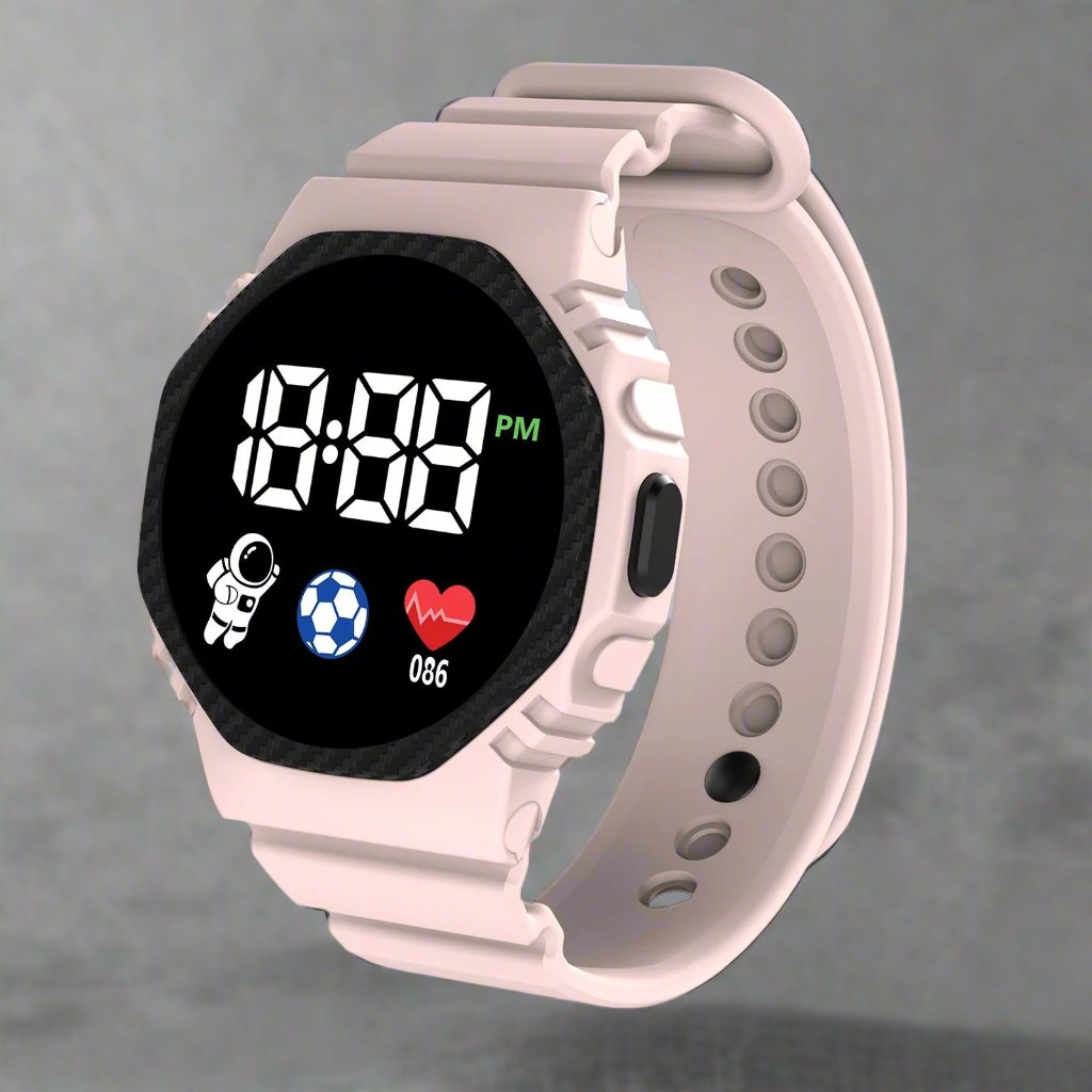 Montre LED éducative StarVoyage pour enfants — montre étanche