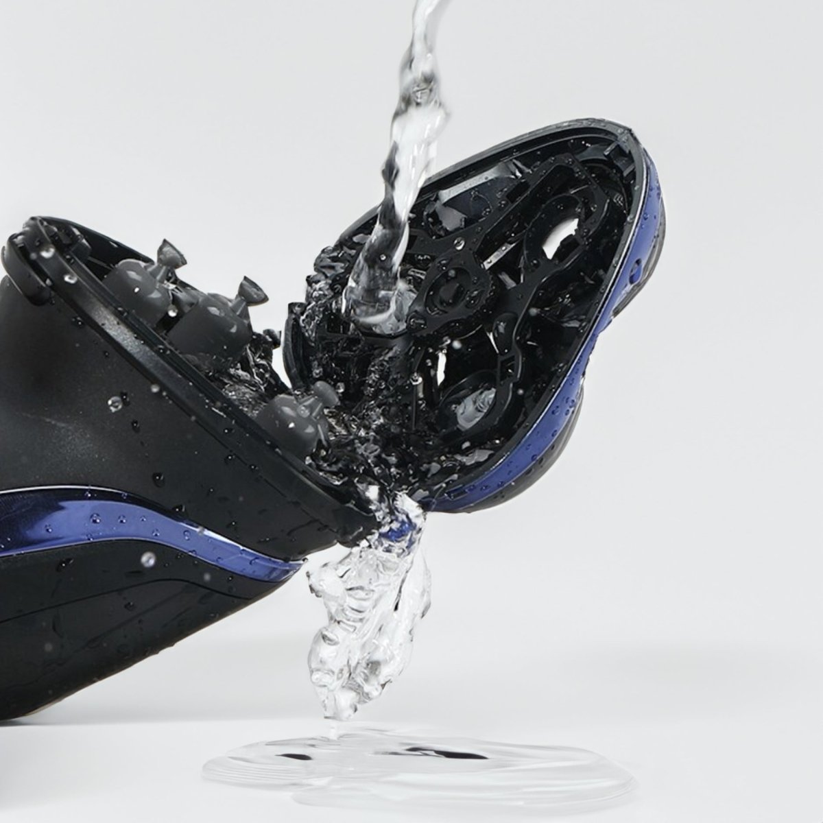 Elektrorasierer für Herren, 5 W – Wasserdicht, adaptive 3D-Scherköpfe, Schnellladefunktion