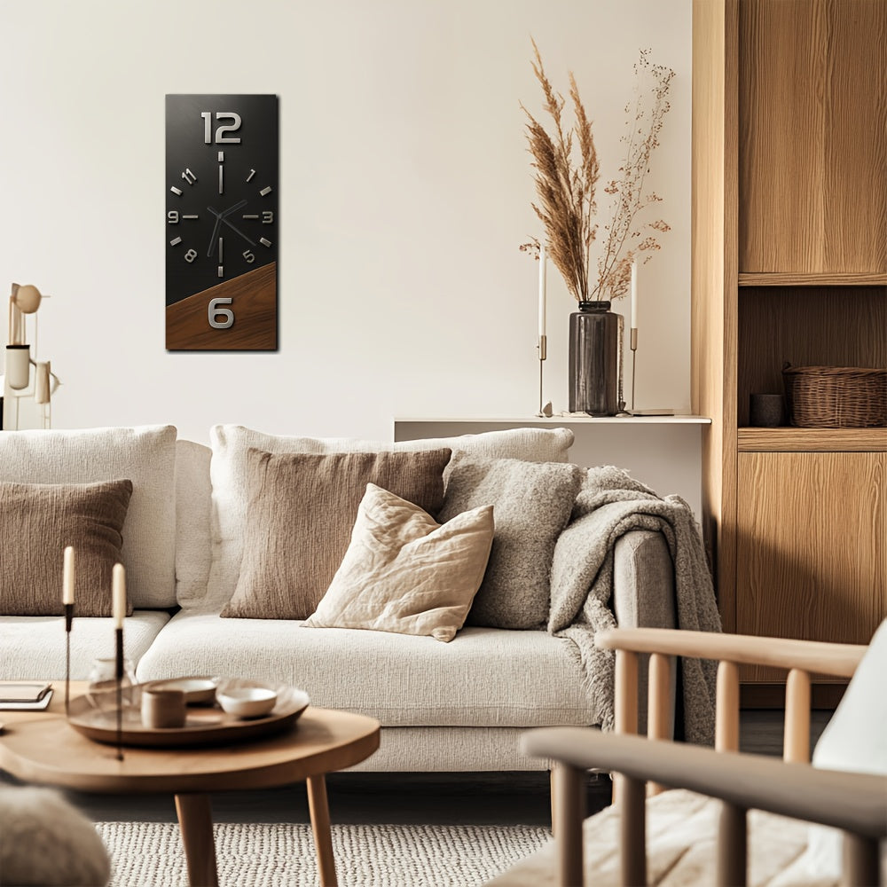 Natural Elegance – stilfuldt trævægur med kontrast | livraina