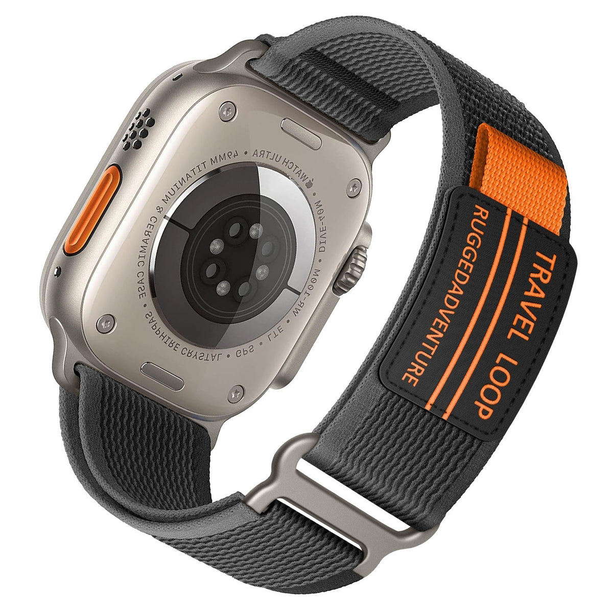 سوار Apple Watch رياضي بتصميم Designer Trail Loop - قابل للتعديل وخفيف الوزن