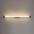 Elektropläterad lång LED-vägglampa för badrummet | livraina