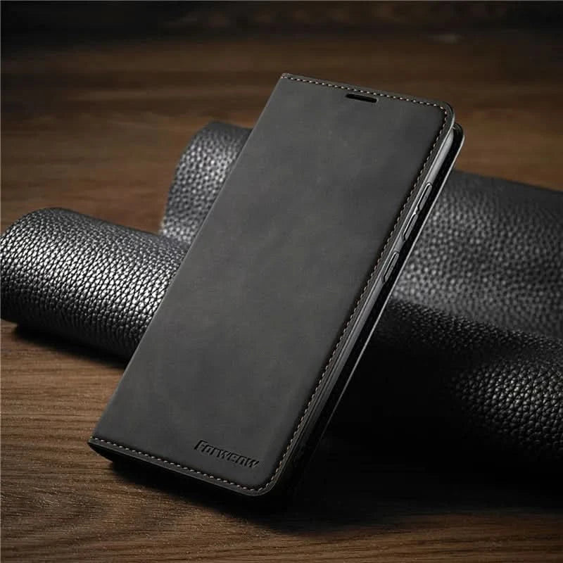 iPhone 磁吸皮革保护壳——安全闭合，全面防护