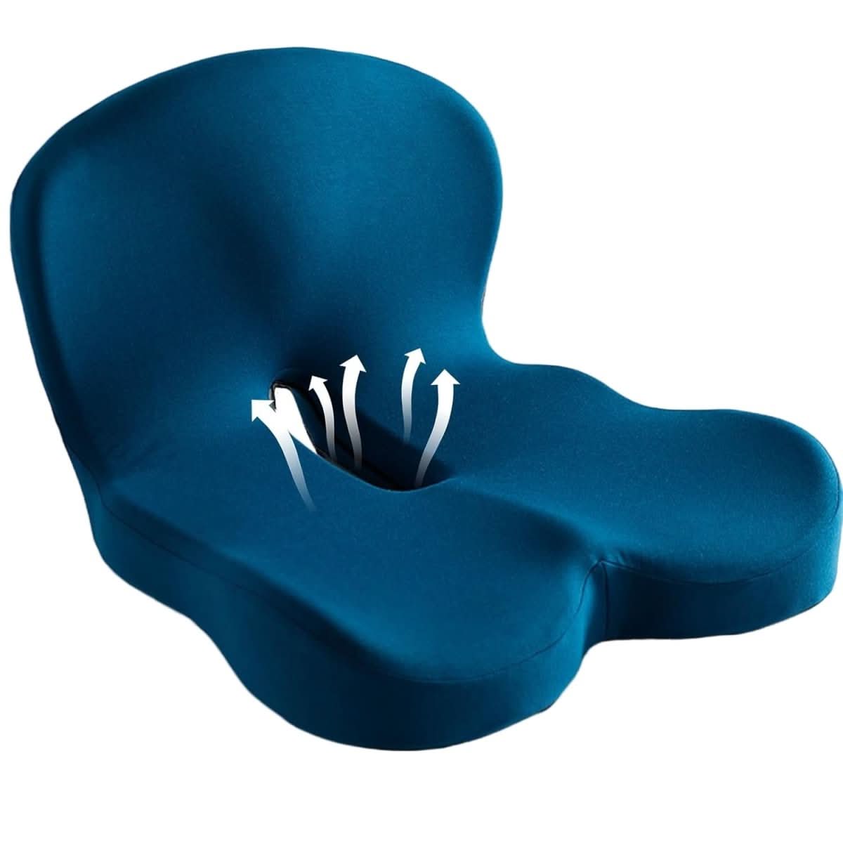 Ergonomiczna poduszka siedziskowa z pianki z pamięcią NovaComfort — konstrukcja zapewniająca wsparcie