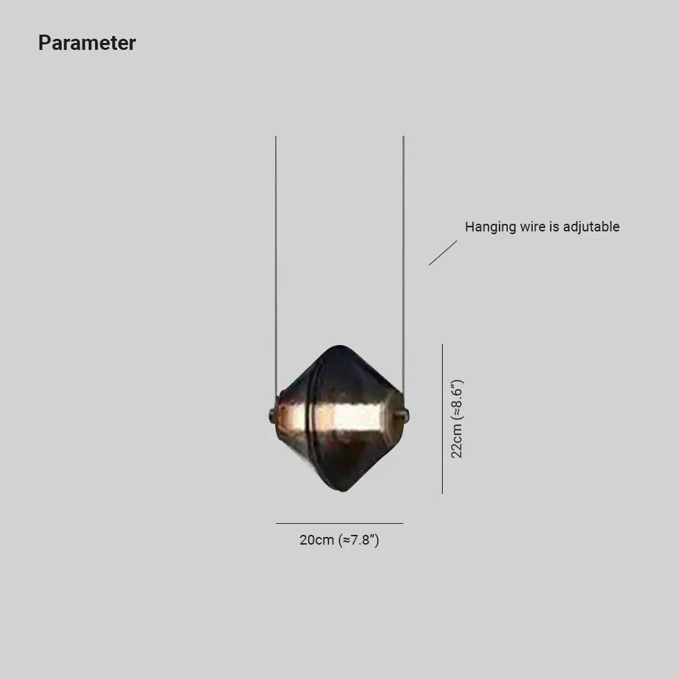 Glazen vloerlamp met gestapelde zandlopervorm voor de woonkamer | livraina