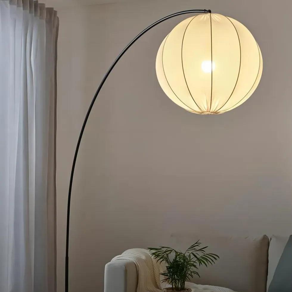 Chinese stoffen globe-hanglamp in lantaarnstijl | livraina