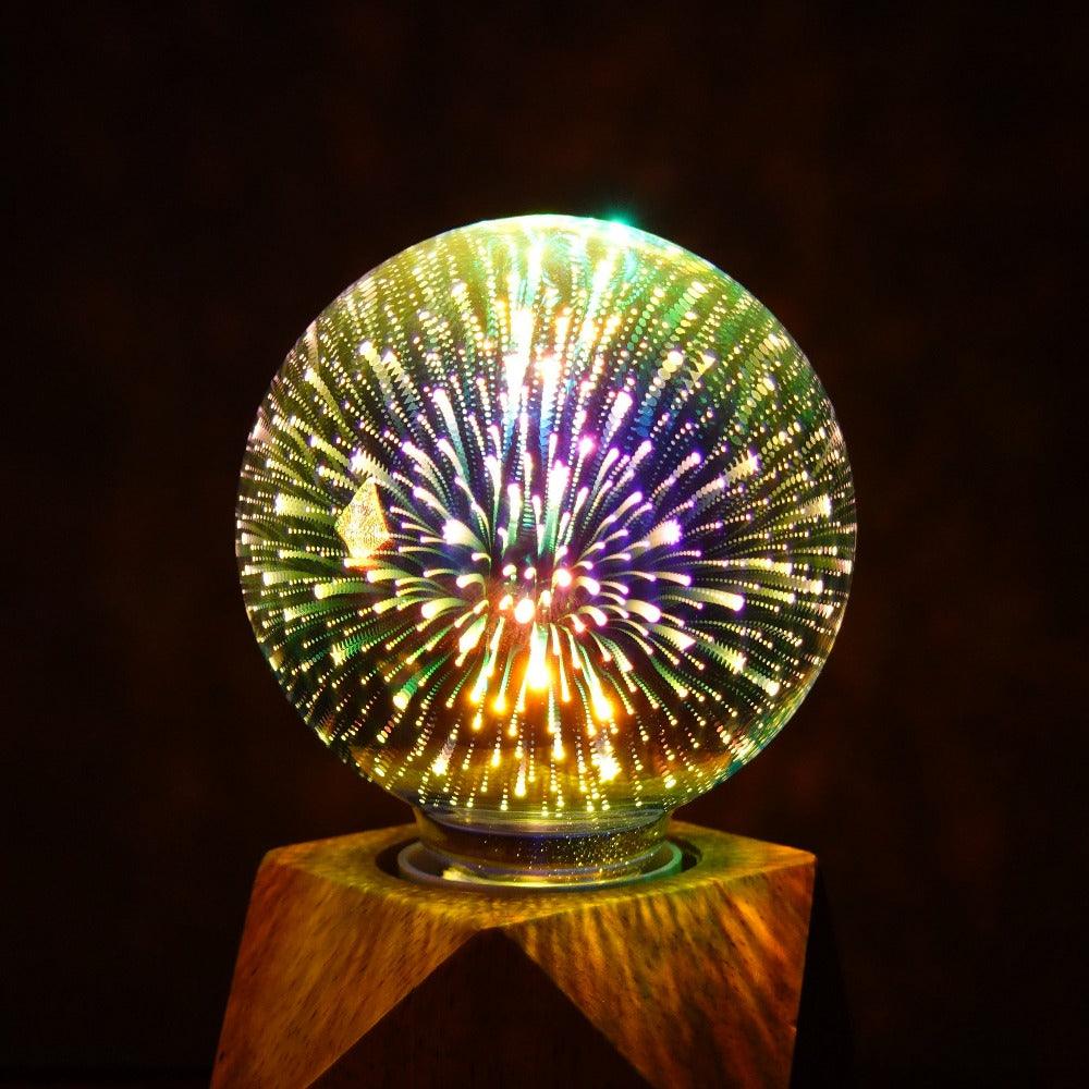 3D Fireworks Modern Crystal Table Lamp | livraina