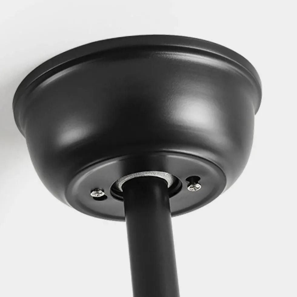 Nagy teljesítményű, halk, változtatható sebességű mennyezeti ventilátor lámpával | livraina