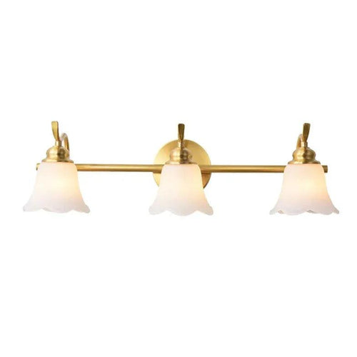 American Style Brass Wall Light for Bathroom | livraina