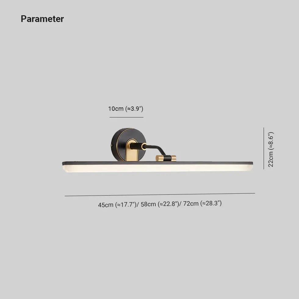 LED-schilderijverlichting in Chinese stijl voor de badkamer | livraina