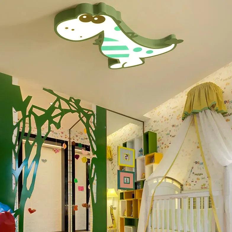 LED stropní svítidlo ve tvaru dinosaura pro děti | livraina