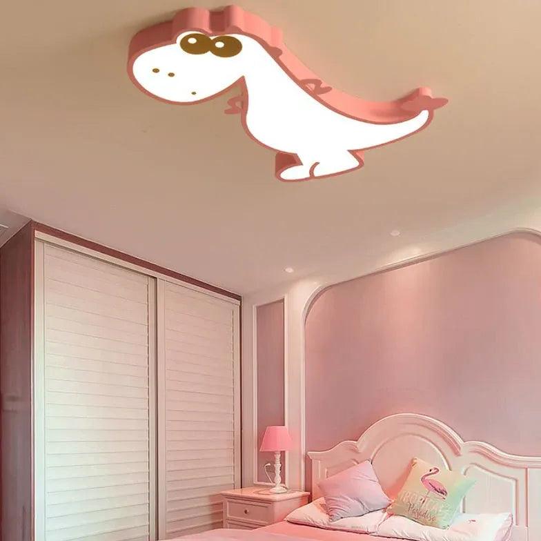 LED stropní svítidlo ve tvaru dinosaura pro děti | livraina