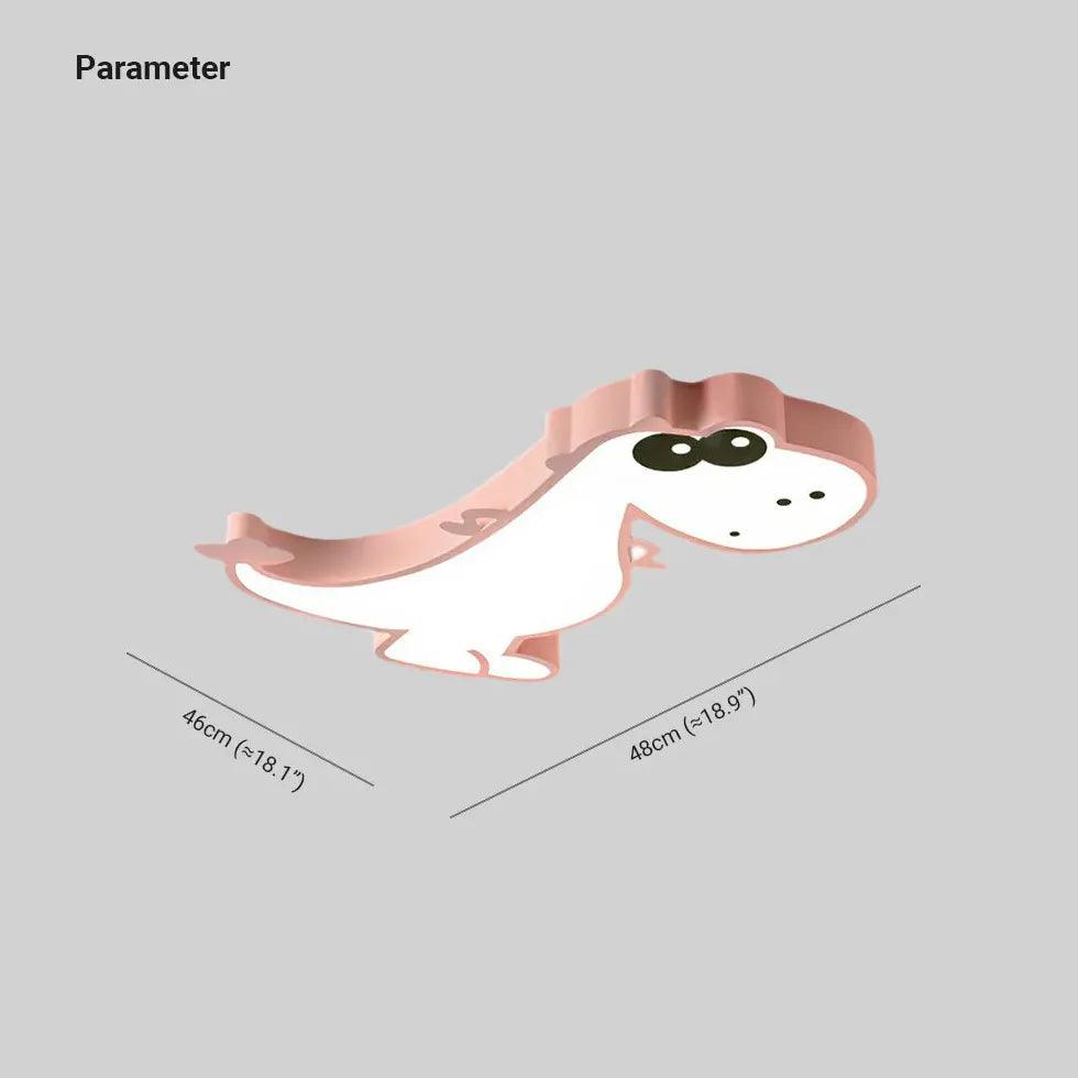 LED stropní svítidlo ve tvaru dinosaura pro děti | livraina
