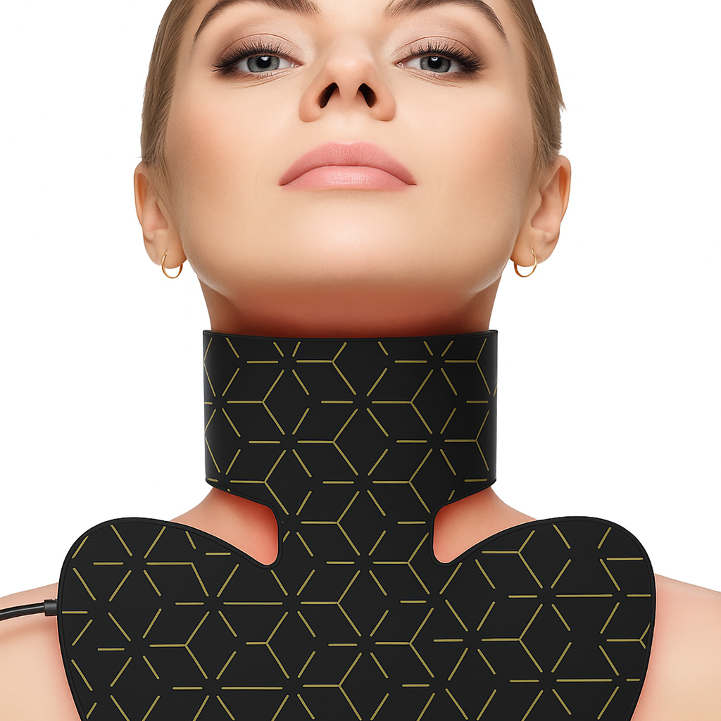 Envoltura de fototerapia con luz roja e infrarroja — cuello y pecho, 660nm/850nm
