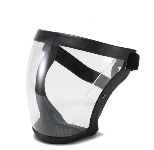 Mardela Visiera trasparente per il viso — Design a basso profilo, protezione affidabile