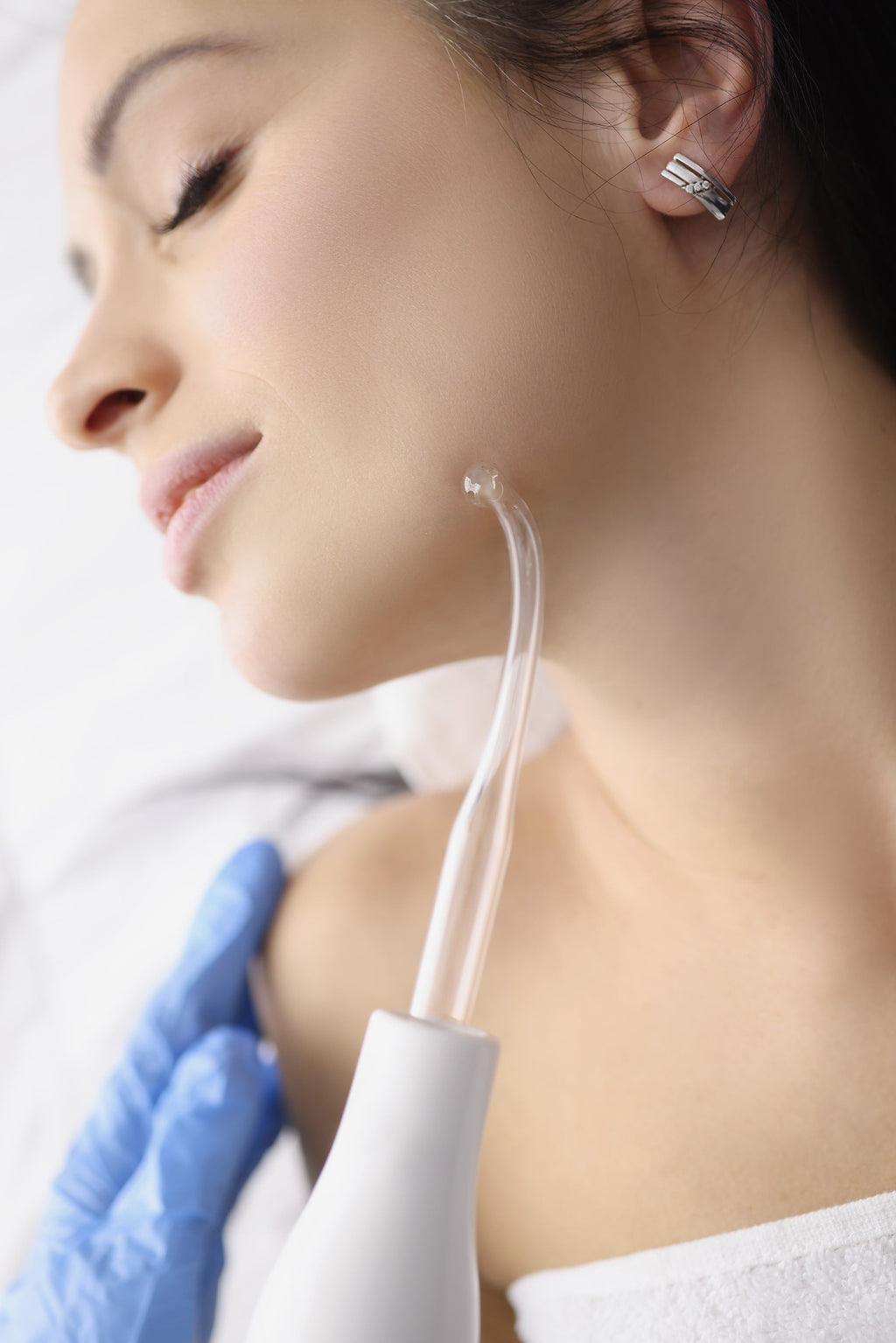 Set di bacchette per la terapia della pelle — 6 applicatori ad alta frequenza