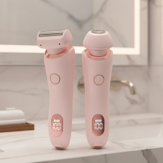NovaShave Elektrischer Rasierer — LED-Licht, präzise hautfreundliche Rasur