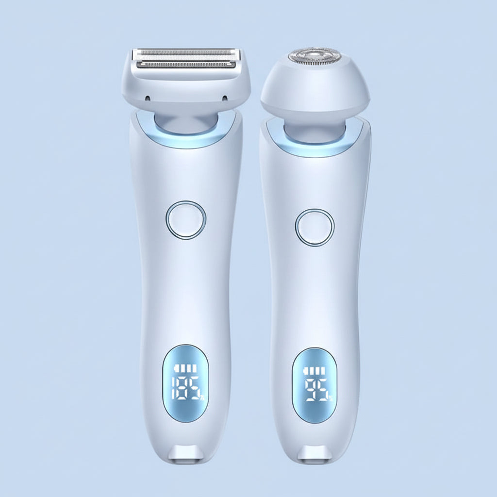 NovaShave Elektrischer Rasierer — LED-Licht, präzise hautfreundliche Rasur