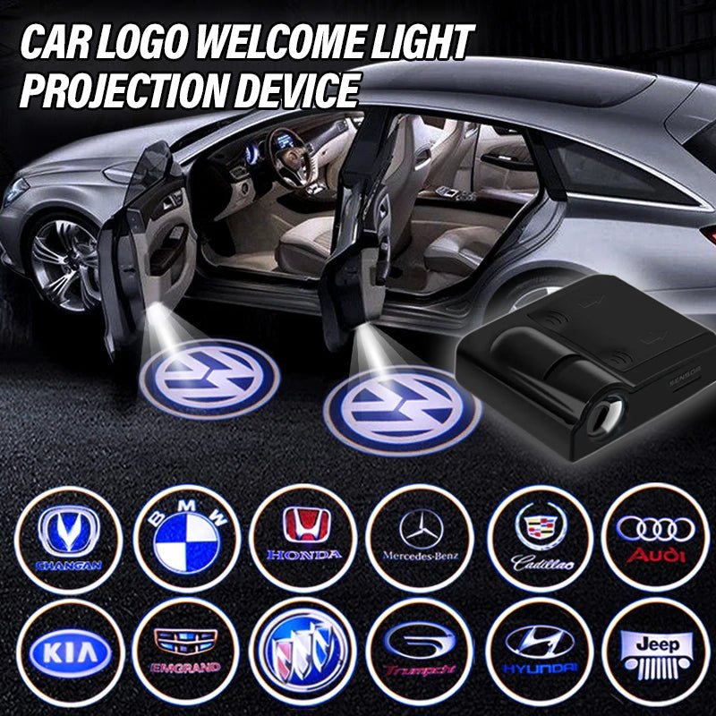LumaDoor LED Car Door Logo Projector — Wireless Entry Light Display