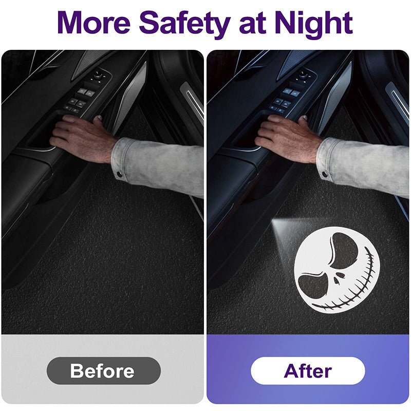 LumaDoor LED Car Door Logo Projector — Wireless Entry Light Display