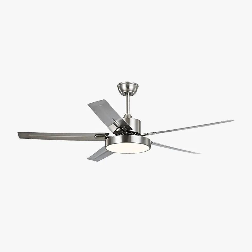 Industriële eenvoudige industriële plafondventilator met krachtige plafondlamp | livraina