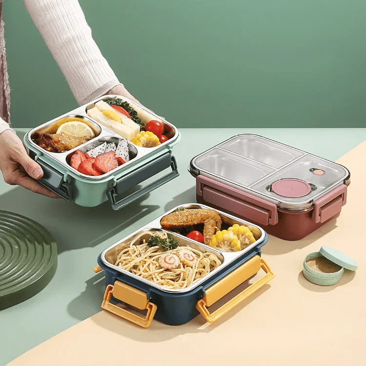 Contenitore termico per pasti AeroKeeps — Isolamento a doppia parete, coperchio a prova di perdite, design compatto e leggero