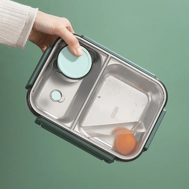 Contenitore termico per pasti AeroKeeps — Isolamento a doppia parete, coperchio a prova di perdite, design compatto e leggero