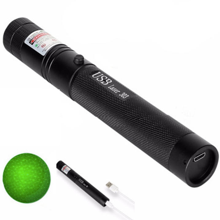 Mocna latarka ze wskaźnikiem laserowym Pro Edition o dalekim zasięgu