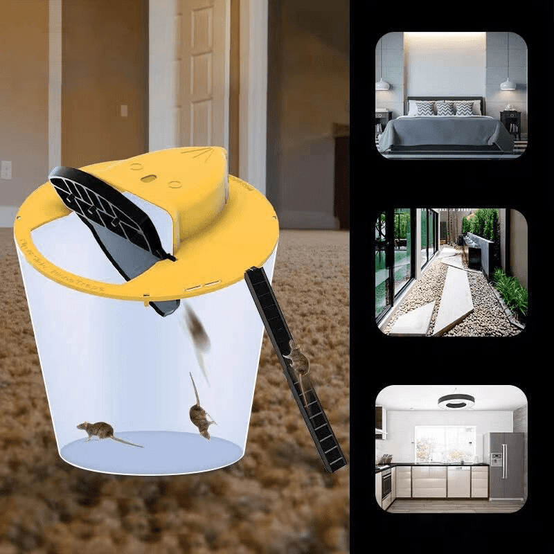 Capac-capcană ecologic GreenGuard ECOCATCH pentru găleți, fără cruzime — eliberare pentru capturi multiple