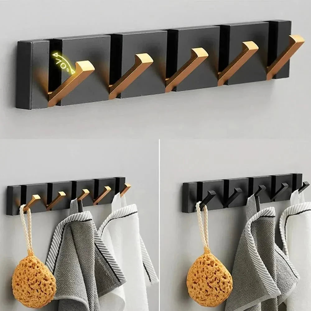 Elegant Stainless Steel Wall Hook — Space-Saving Design