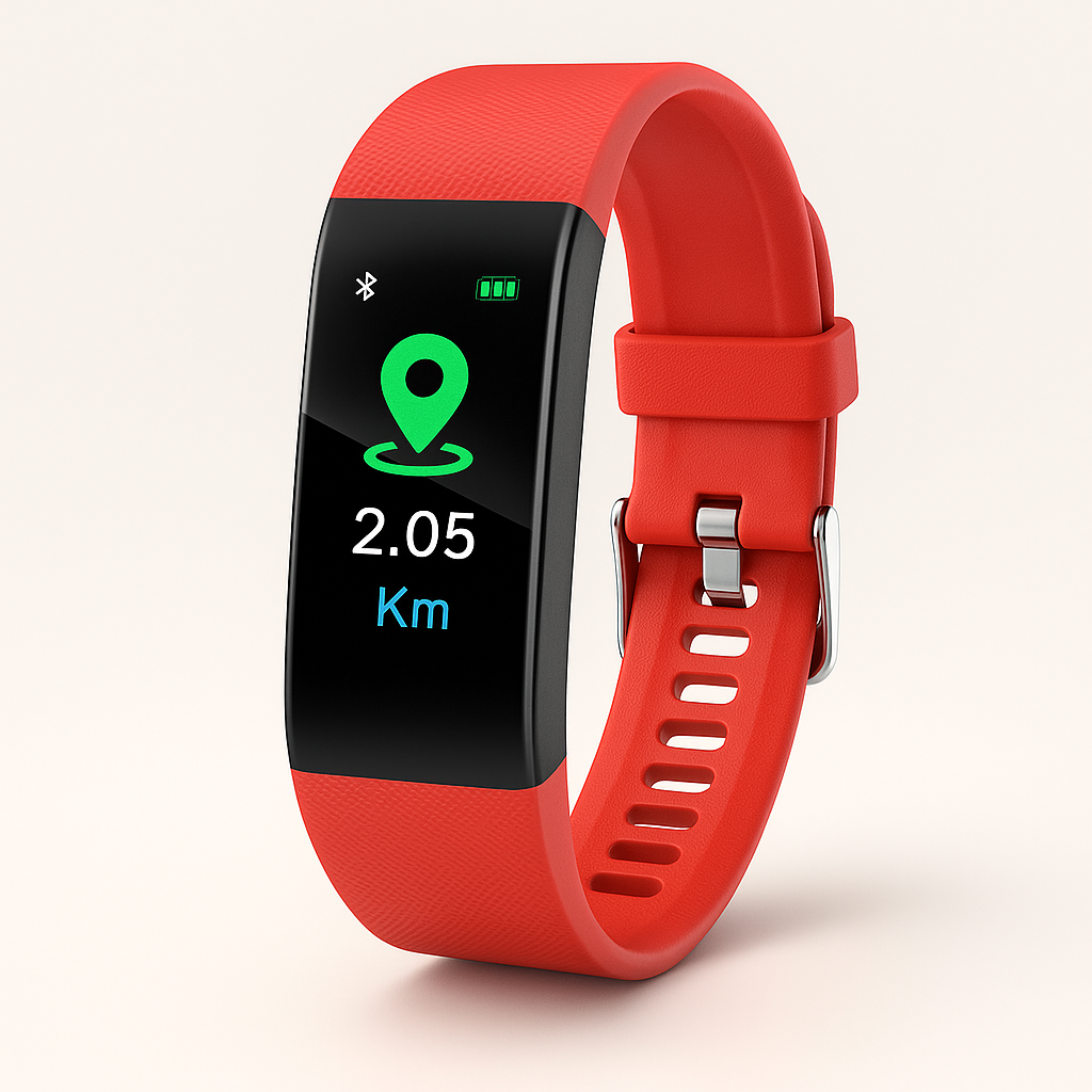 VitaWatch Smartwatch für Senioren – kontinuierliche Gesundheitsüberwachung, großes LED-Display