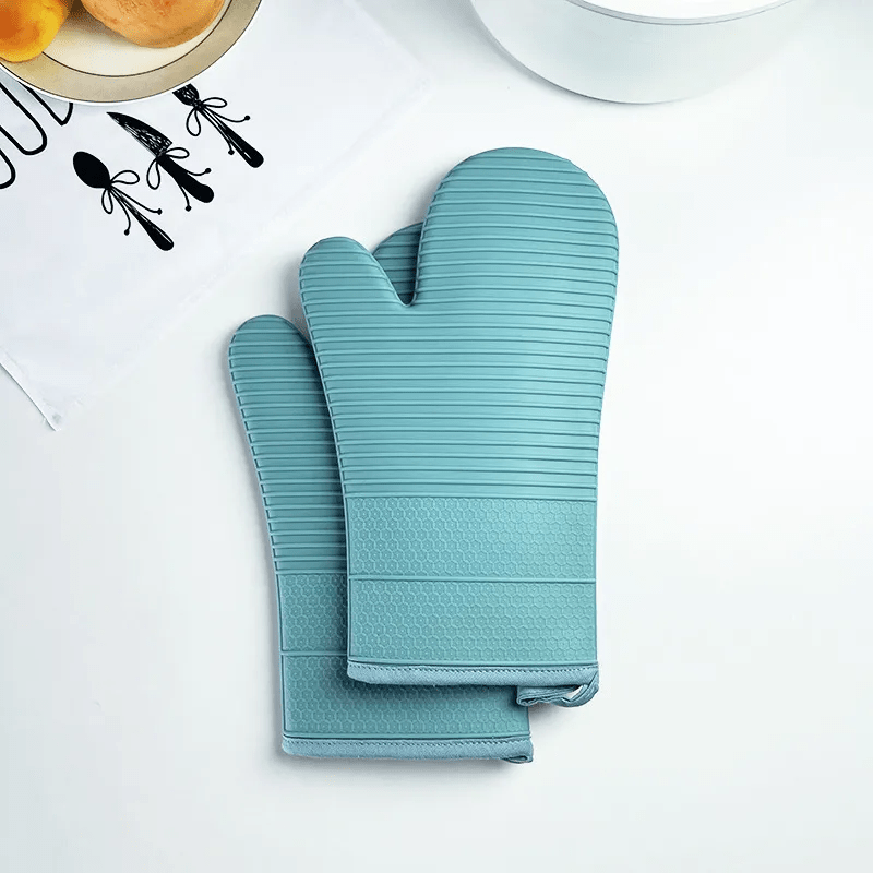 TempGuard Pro Silikon-Ofenhandschuhe – rutschfester Hitzeschutz