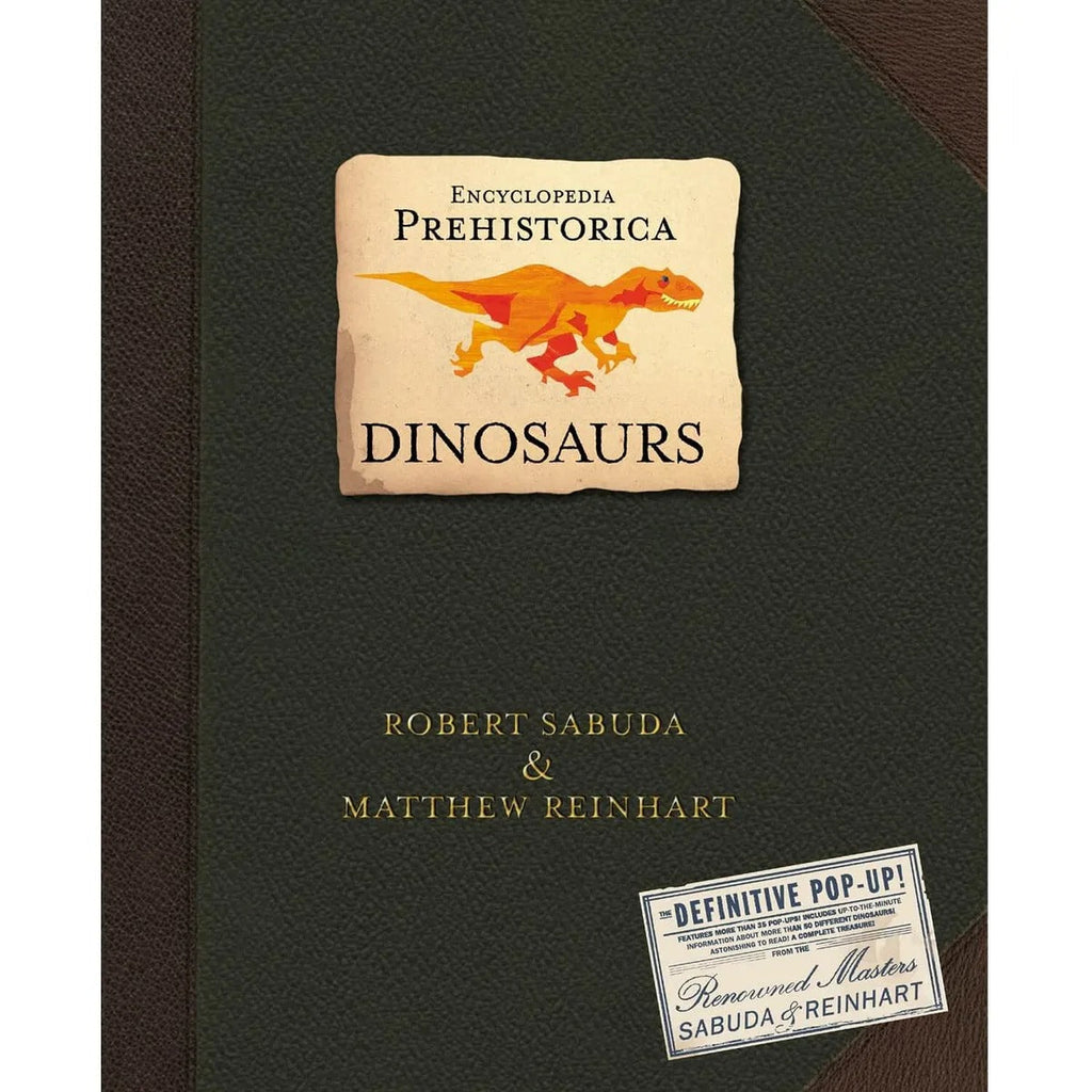 Jurassic Pop Up-dinosaurer i 3D: Sabuda og Reinharts episke eventyr