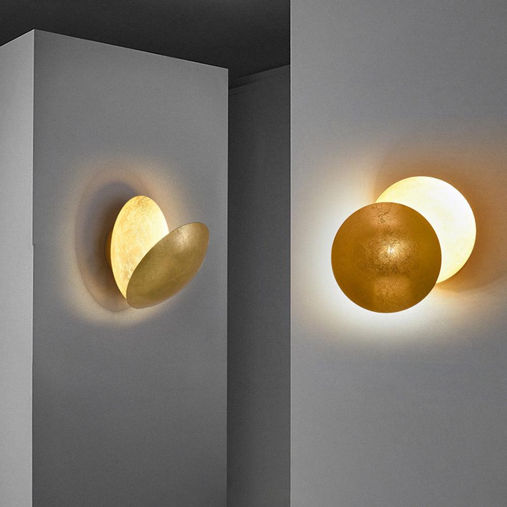 Lampă de perete LED italiană, în formă de disc, pentru dormitor | livraina