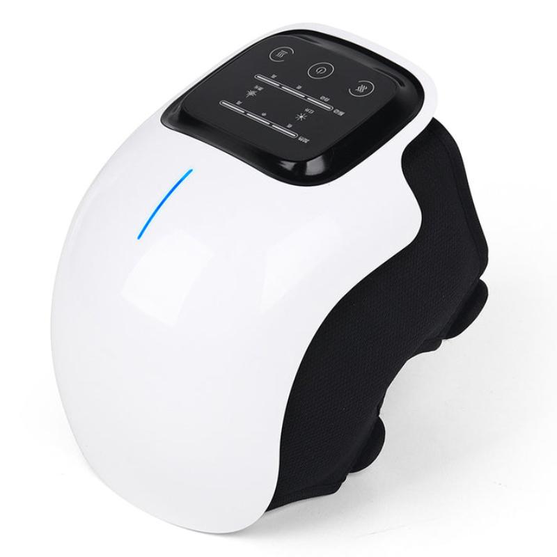 Cordless Heated Knee Massager — Adjustable Heat, 3 Vibration Modes