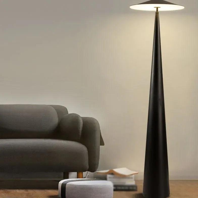 Golvlampa för vardagsrum med nordisk svampdesign | livraina