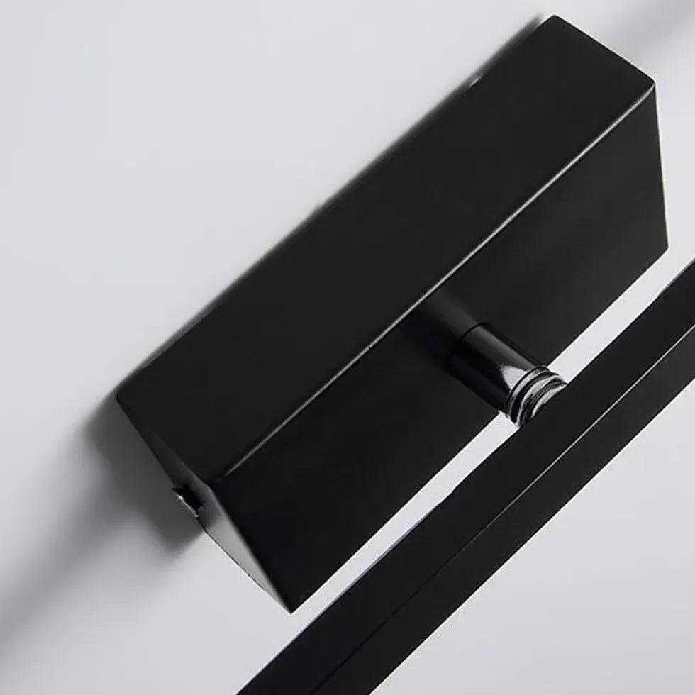 Černé minimalistické dlouhé nástěnné LED světlo | livraina
