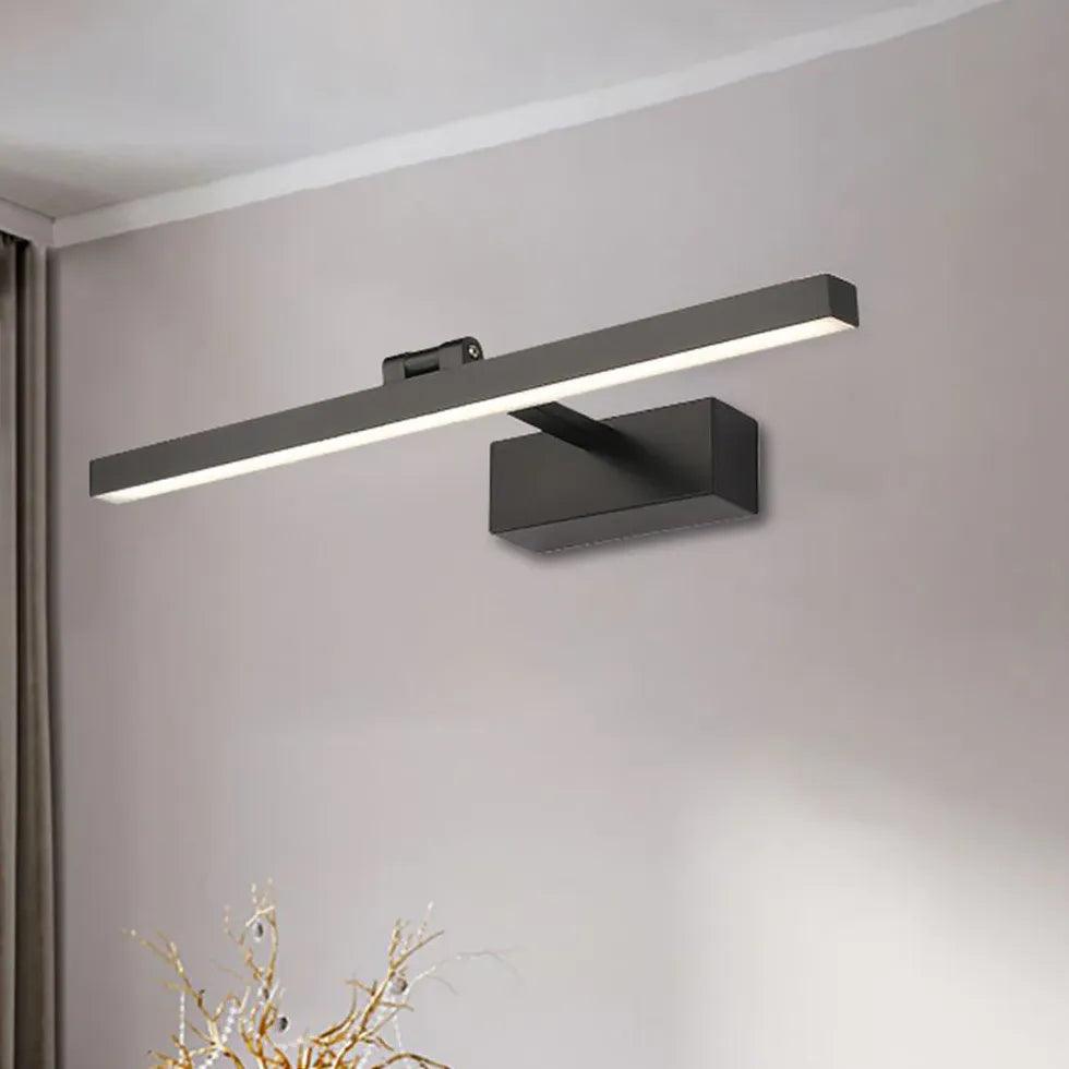LED-bildlampa för badrum med lång stångdesign | livraina