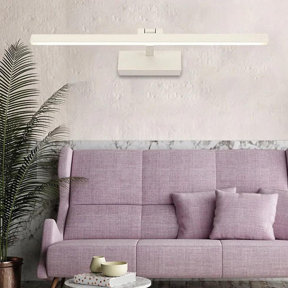 LED-bildlampa för badrum med lång stångdesign | livraina