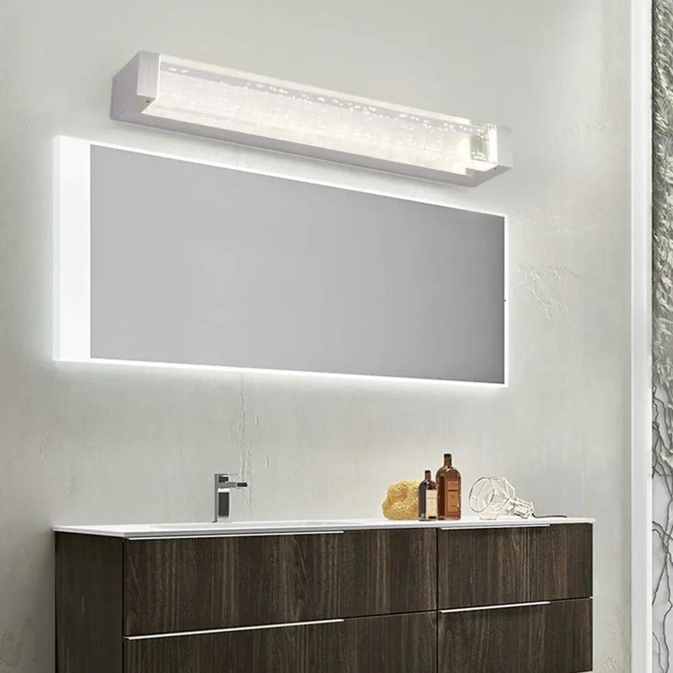 Aplique acrílico LED de burbujas para baño, sobre cuadro | livraina