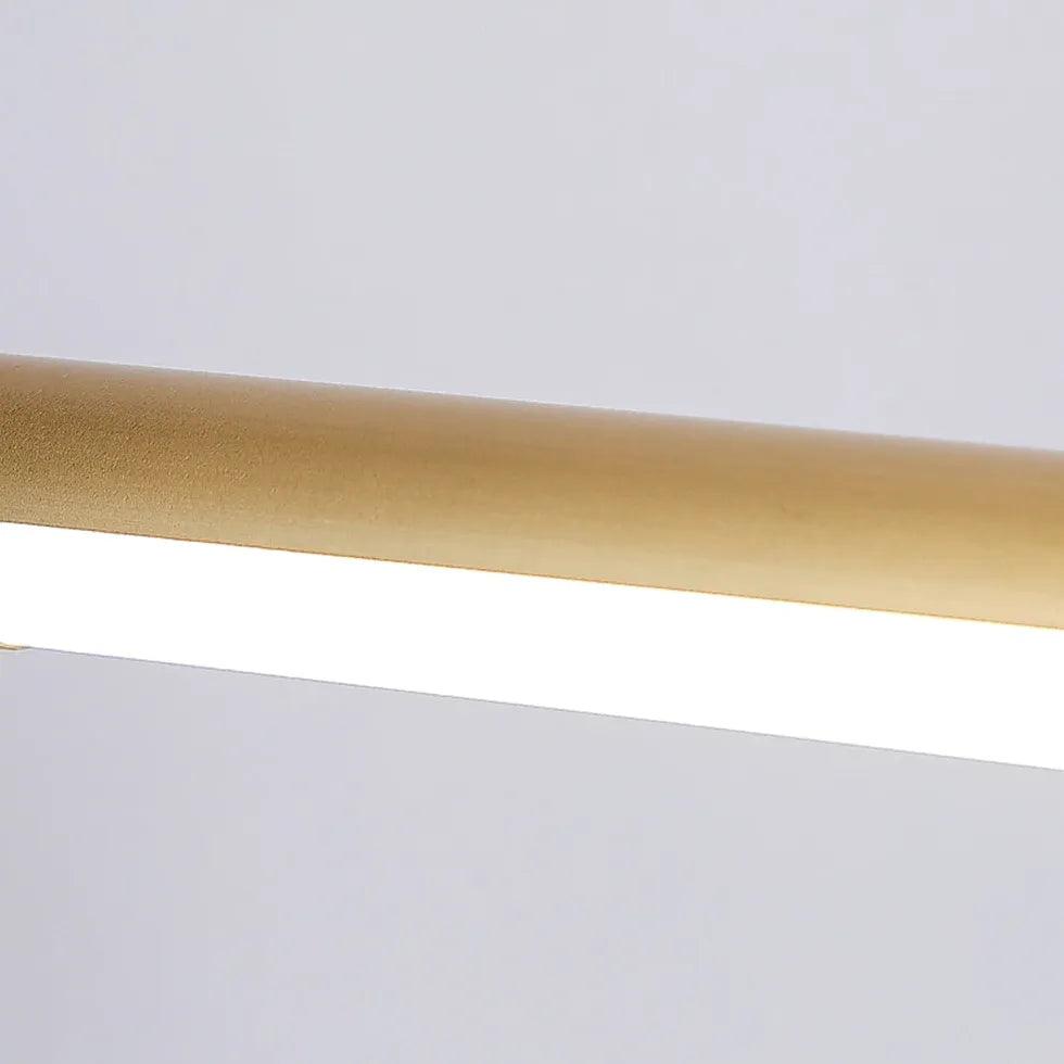 LED-væglampe til billeder i messing i vintage-stil til badeværelset | livraina