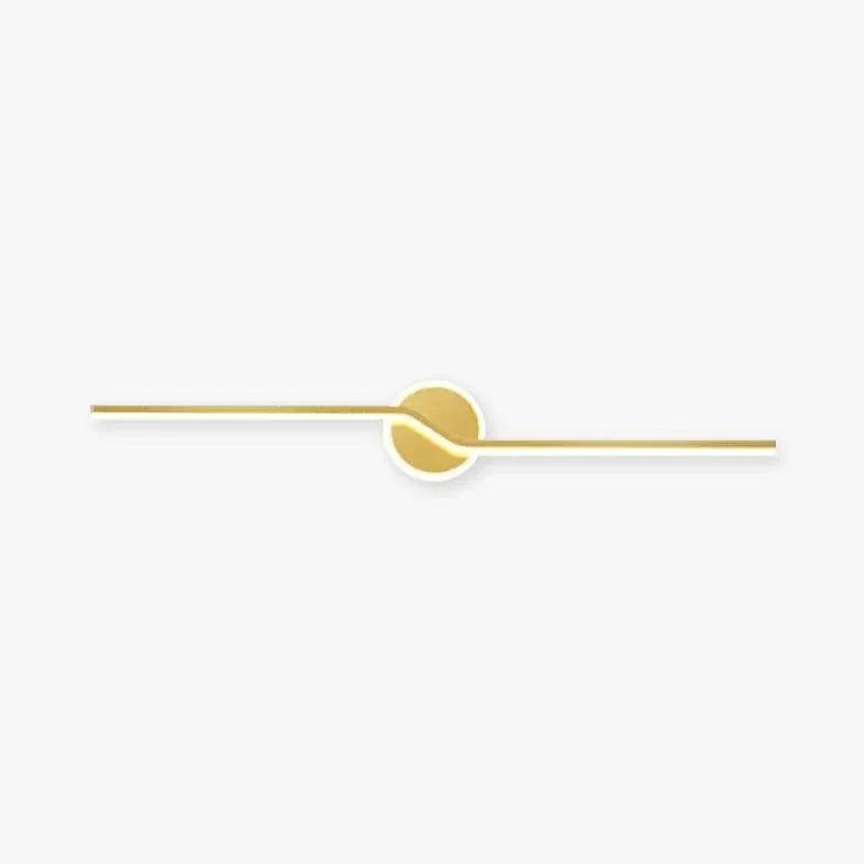 Luz lineal de latón para cuadros de baño | livraina