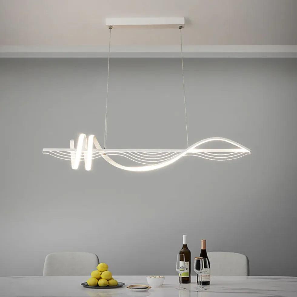 Creatieve led-hanglamp voor de eetkamer | livraina