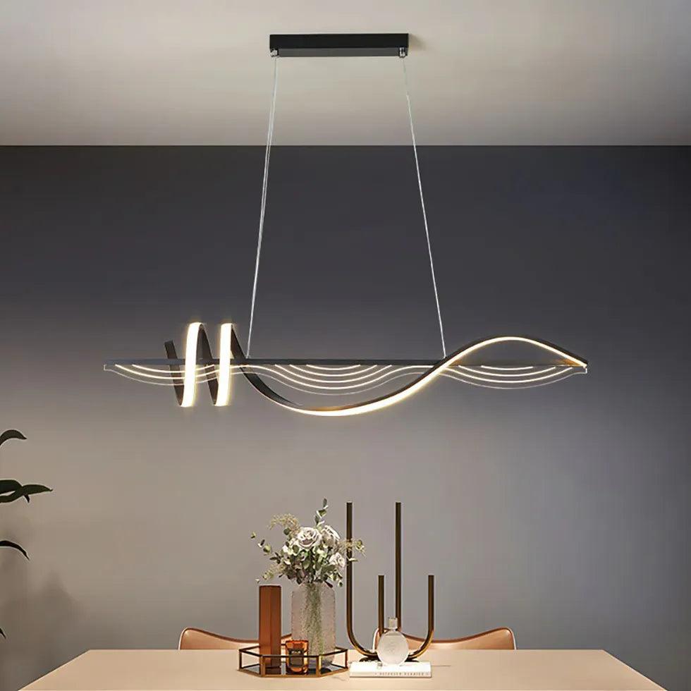 Creatieve led-hanglamp voor de eetkamer | livraina