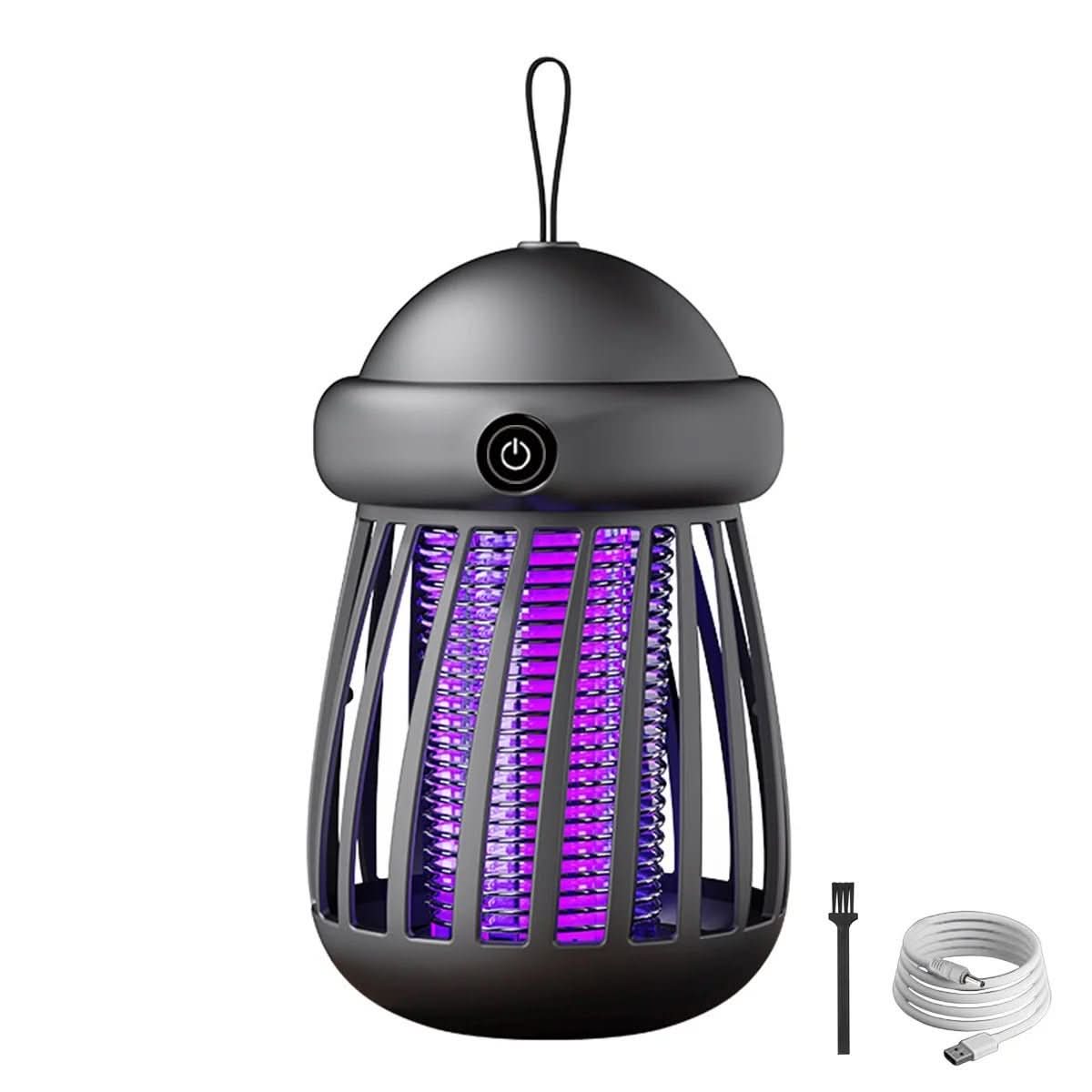 Lâmpada Mata-Mosquitos UV Silenciosa QuietGuard — Grelha de 3000V