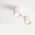 מנורת תקרה עגולה LED מינימליסטית NovaDisk — תאורה ממוקדת