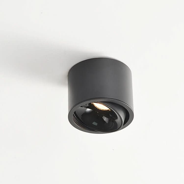 מנורת תקרה עגולה LED מינימליסטית NovaDisk — תאורה ממוקדת
